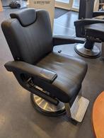 Te koop: 2 Greiner kappersstoelen, Huis en Inrichting, Stoelen, Ophalen, Gebruikt, Twee, Zwart