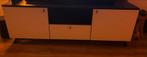 Tv meubel met lade en kastjes, Ophalen, Kunststof, Gebruikt, 100 tot 150 cm