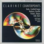 Clarinet Counterpoints: Krebs Maderna Koelich Reich Poulenc, Cd's en Dvd's, Cd's | Klassiek, Kamermuziek, Zo goed als nieuw, Modernisme tot heden