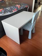 Smastad Ikea bank/tafel met stoeltje, Ophalen, Zo goed als nieuw, Tafel(s) en Stoel(en)