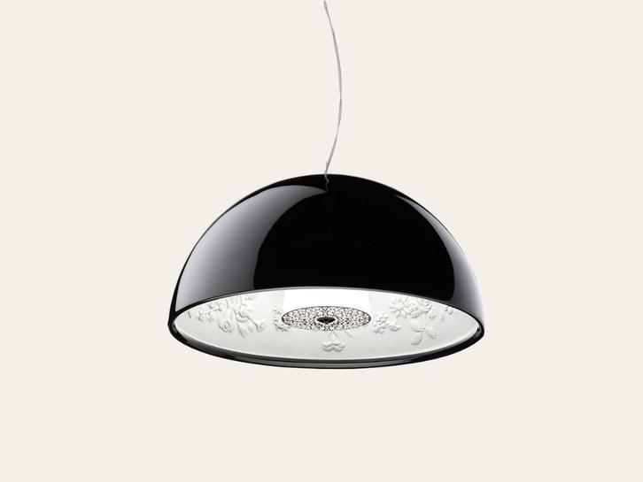 Bij TheReSales: Flos Skygarden, Huis en Inrichting, Lampen | Hanglampen, Zo goed als nieuw, Minder dan 50 cm, Glas, Metaal, Ophalen of Verzenden