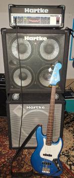 Hartke HA 3500 + 410XL + 115VX Basversterker, Muziek en Instrumenten, Versterkers | Bas en Gitaar, Ophalen of Verzenden, Gebruikt