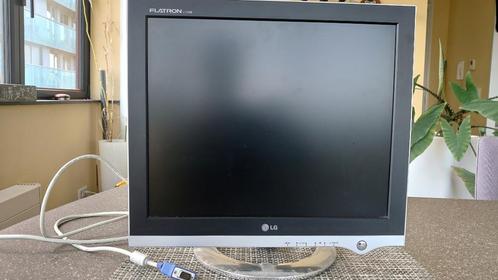 LG Flatron 17" monitor L1720b, Computers en Software, Monitoren, Zo goed als nieuw, VGA, Kantelbaar, Overige typen, Overige resoluties