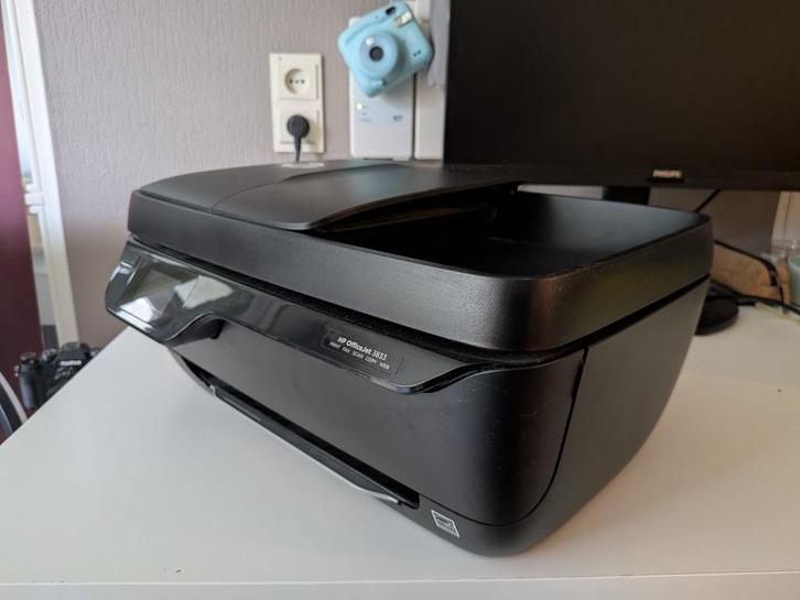 HP OfficeJet 3833 Printer Scanner WiFi, Computers en Software, Printers, Gebruikt, All-in-one, Inkjetprinter, Faxen, Kleur printen