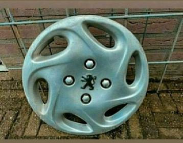 WIELDOP, PEUGEOT, doorsnede 35,5 cm,grijs, kunststof,embleem beschikbaar voor biedingen