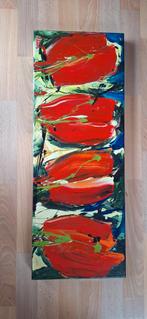 Ad van Hassel 30 X 80 cm origineel schilderij, Antiek en Kunst, Ophalen