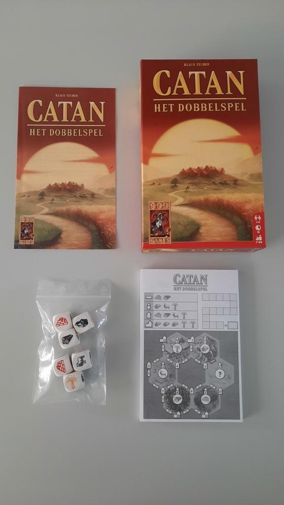 CATAN DOBBELSPEL - NIEUW, Hobby en Vrije tijd, Gezelschapsspellen | Overige, Nieuw, Een of twee spelers, Drie of vier spelers