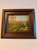 schilderij huisje, Ophalen