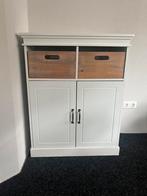 Wit opbergkastje met houten lades, Ophalen, Gebruikt