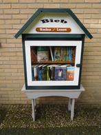 Buiten Mini Bieb Kast, Huis en Inrichting, Kasten | Boekenkasten, Ophalen, Nieuw, 50 tot 100 cm, Minder dan 100 cm