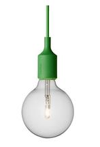 2x Muuto E27 Hanglamp Groen, Huis en Inrichting, Ophalen of Verzenden, Zo goed als nieuw, Minder dan 50 cm