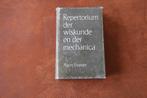 Repertorium der wiskunde en der mechanica, Ophalen of Verzenden, Gelezen, Natuurwetenschap
