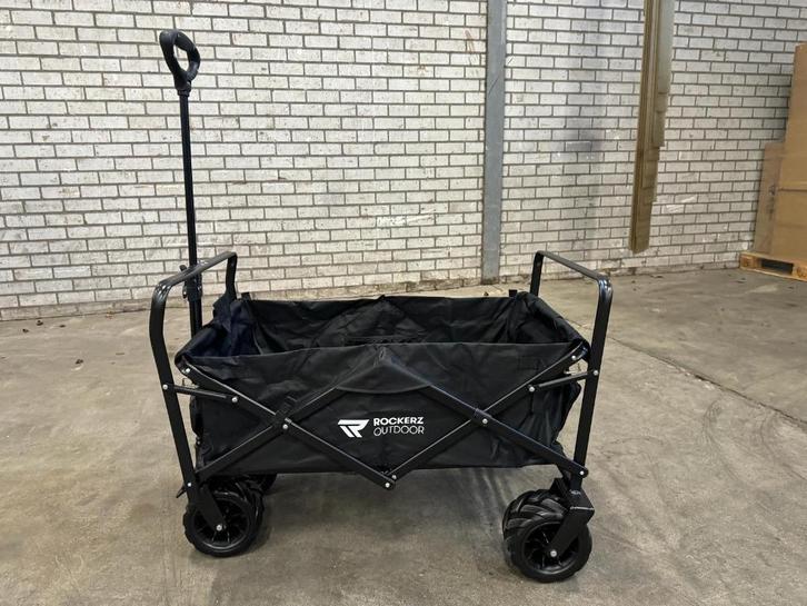 Rockerz Bolderkar - Opvouwbaar - Met rem - Met opbergvakken, Caravans en Kamperen, Bolderkarren, Zo goed als nieuw, Opvouwbaar
