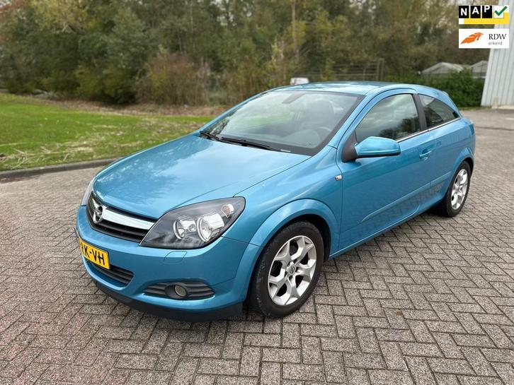 Opel Astra GTC 1.6 Sport/AIRCO/CRUISE/HALF LEDER/PARKEERSENS, Auto's, Opel, Bedrijf, Te koop, Astra, ABS, Airbags, Airconditioning