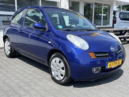 Nissan Micra 1.2 Visia Airco APK tot 01-2026 (bj 2004), Auto's, Nissan, Bedrijf, Te koop, Micra, ABS, Airbags, Airconditioning