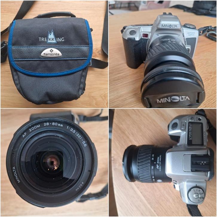 Minolta Dynax 505si., Audio, Tv en Foto, Fotocamera's Analoog, Gebruikt, Spiegelreflex, Minolta, Ophalen of Verzenden
