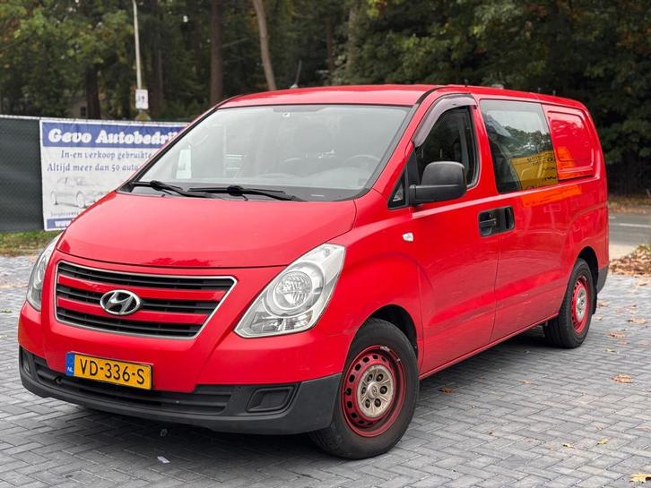 Hyundai H 300 2.5 CRDi Dynamic DC/Airco/6Pers/PDC/Webasto, Auto's, Bestelauto's, Bedrijf, Te koop, ABS, Airbags, Airconditioning