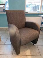 Eetkamer stoelen (verrijdbaar, 4 stuks), Huis en Inrichting, Fauteuils, Ophalen, Gebruikt, Minder dan 75 cm, Stof