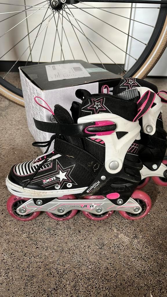 Verstelbare Skeelers / inline skates maat 34 tm 37, Sport en Fitness, Skeelers, Gebruikt, Inline skates 4 wielen, Overige merken
