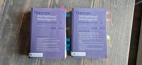 Teksten Internationaal belastingrecht 2020/2021, Boeken, Wetenschap, Zo goed als nieuw, Ophalen of Verzenden