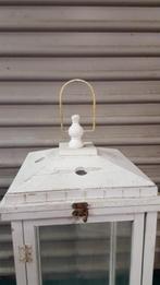 lantaarn wit hout, Huis en Inrichting, Woonaccessoires | Overige, Ophalen of Verzenden, 'T Olde Gre-j, Info@toldegrej.nl, Endepoelstraat 20f Didam