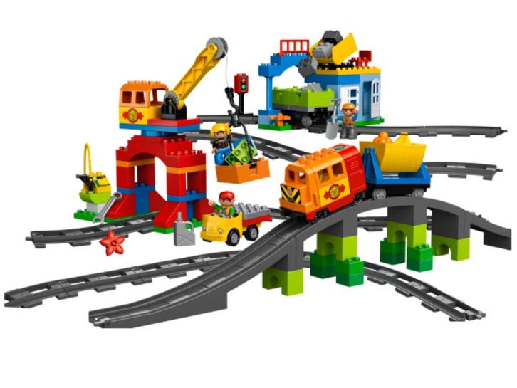 DUPLO 10508 LUXE TREINSET, Kinderen en Baby's, Speelgoed | Duplo en Lego, Gebruikt, Duplo, Complete set, Ophalen of Verzenden