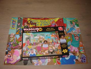 Puzzel Wasgij Original 36 NEW YEAR RESOLUTIONS! 1000 st. beschikbaar voor biedingen