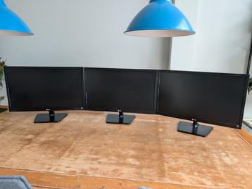 3x LG beeldscherm 24 inch Full HD LED (24EN33) beschikbaar voor biedingen