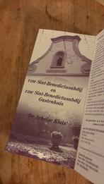 Folder achelse kluis cistercienzers., Ophalen of Verzenden, Zo goed als nieuw