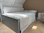 Woood twijfelaar incl matras, Huis en Inrichting, Slaapkamer | Bedden, Ophalen, Zo goed als nieuw, Twijfelaar, 120 cm