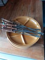 Fondue set 6borden12vorkjes, Witgoed en Apparatuur, Fonduesets, Ophalen of Verzenden, Zo goed als nieuw, Fondueset