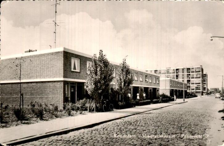 Rotterdam Sliedrechtstraat Pendrecht, Verzamelen, Ansichtkaarten | Nederland, Ongelopen, Zuid-Holland, Voor 1920, Ophalen of Verzenden