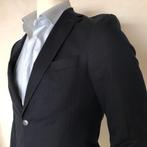 Tommy Hilfiger colbert - wol & katoen heren - donkerblauw, Kleding | Heren, Tommy Hilfiger, Zo goed als nieuw, Maat 46 (S) of kleiner