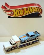 Hotwheels Premium Team Transport Ford 69 Mustang Gulf Real R, Hobby en Vrije tijd, Modelauto's | Overige schalen, Ophalen of Verzenden