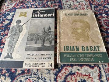 Gema Infanterie 1960. Irian Barat 1961.  Softcovers, 70 en 1 beschikbaar voor biedingen