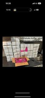 Markthandel Kofferlabels 1450 stuks kleine prijs!!, Diversen, Rommelmarktspullen, Ophalen, Nieuw