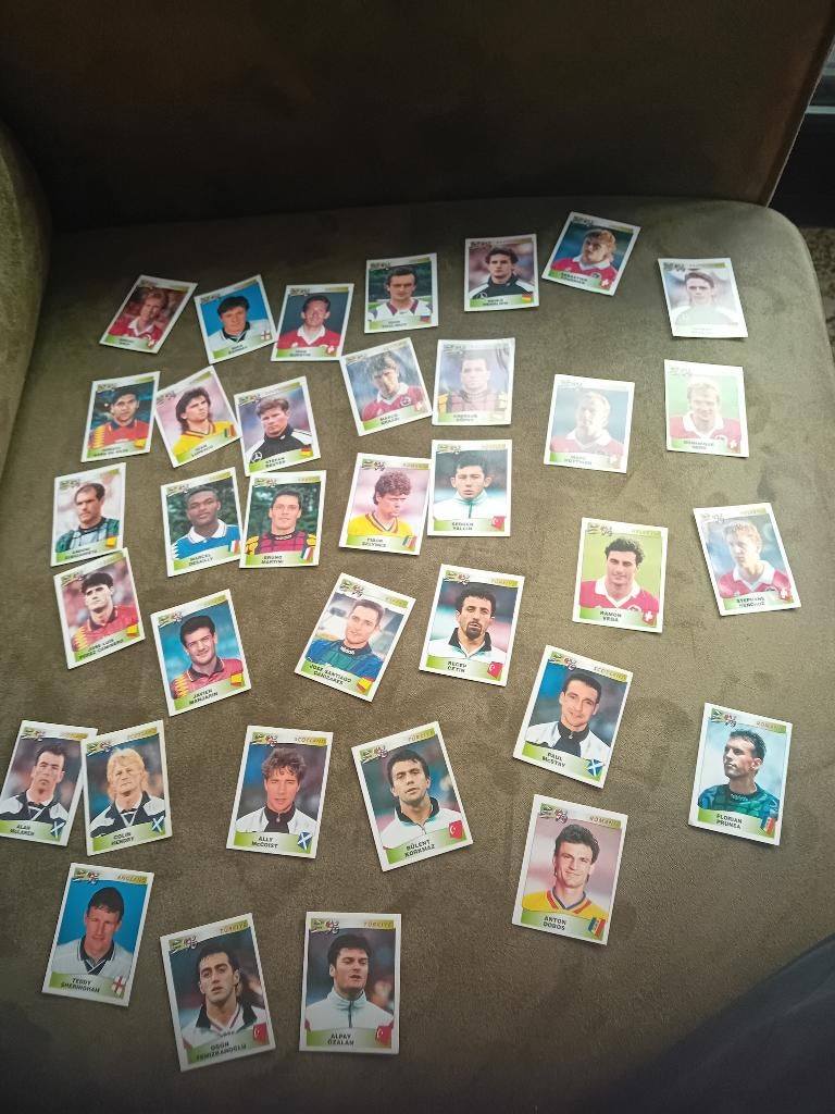 Panini euro 96 stickers, Hobby en Vrije tijd, Stickers en Plaatjes, Ophalen of Verzenden, Zo goed als nieuw, Meerdere stickers