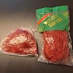 Engelenhaar rood, 2 pakjes. Nieuw., Diversen, Kerst, Ophalen of Verzenden, Nieuw