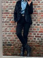 Glitter blazer Malene Birger, Kleding | Dames, Blauw, Ophalen of Verzenden, Zo goed als nieuw, By Malene Birger