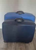 2x Delsey Koffers - Set, Sieraden, Tassen en Uiterlijk, Koffers, Uitschuifbare handgreep, Gebruikt, Hard kunststof, 45 tot 55 cm