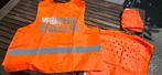 3 Veiligheids hesjes Oranje Verkeersregelaar goede kwaliteit, Ophalen of Verzenden, Zo goed als nieuw