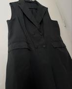 Zwarte blazer jurk met franjes - Maat XL, Kleding | Dames, Jasjes, Kostuums en Pakken, Ophalen of Verzenden, Zo goed als nieuw
