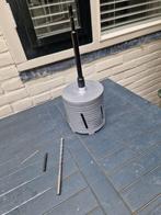 152 mm sds diamantboor met sds adapter (1 x gebruikt), Doe-het-zelf en Verbouw, Gereedschap | Boormachines, Ophalen, Nieuw