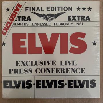 Elvis LP - 1961 Press conference - USA 1977 - Ongeopend beschikbaar voor biedingen