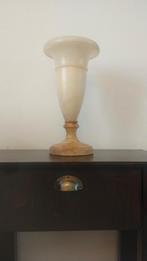 Vintage Albast tafellamp jaren 70, Huis en Inrichting, Ophalen of Verzenden, Zo goed als nieuw, Overige materialen, Minder dan 50 cm