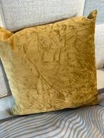Claudi kussen nieuw 45x45 geel, Huis en Inrichting, Woonaccessoires | Kussens, Ophalen of Verzenden, Nieuw, Geel, Vierkant