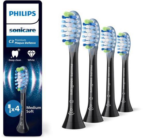 4 x Philips Sonicare Premium Plaque Defence C3 Opzetborstels, Sieraden, Tassen en Uiterlijk, Uiterlijk | Mondverzorging, Nieuw
