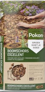 Boomschors pokon franse 4zakken 160 liter €25,00, Ophalen of Verzenden, Boomschors