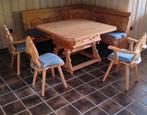 Schitterend Rustikal Oostenrijkse Duitse Eethoek zithoek, Ophalen, Zo goed als nieuw, Hout