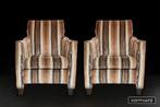 Unieke set BAAN clubfauteuils, Huis en Inrichting, Fauteuils, Ophalen, 75 tot 100 cm, Zo goed als nieuw, Stof